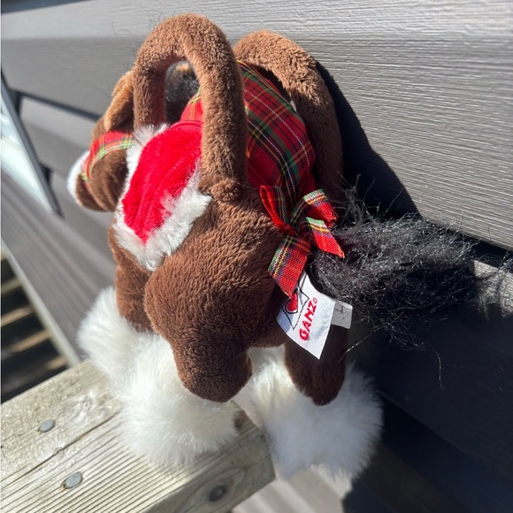 Ganz Whimsy Clutch Clydesdale Horse Brown Purse Plush Stuffed Animal - Picture 4 of 6